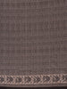 Black Floral Woven Design Tussar Silk Saree - Diadem