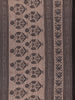 Black Floral Woven Design Tussar Silk Saree - Diadem