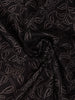 Black Floral Woven Design Tussar Silk Saree - Diadem