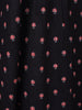 Black Floral Designed Cotton Salwar Suit - Diadem