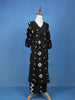 Black Ikat Design Printed Cotton Salwar Suit - Diadem