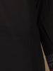 Black Paisley Design Printed Cotton Salwar Suit - Diadem
