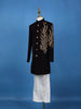 Black Panther Embroidered Sherwani Set