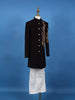 Black Panther Embroidered Sherwani Set
