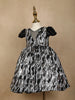 Black Sequin Designed Party Gown for Girls