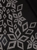 Black Solid Satin Fancy Saree with Designed Border - Diadem