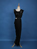 Black sequin Designs Shimmer Ready To Wear Saree with Designer Blouse