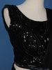 Black sequin Designs Shimmer Ready To Wear Saree with Designer Blouse