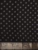 Black and Grey Kalamkari Printed Design Chanderi Cotton Saree with Contrast Zari Border
