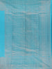 Blue Butta Woven Pure Kanchipuram Silk Saree