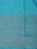 Blue Butta Woven Pure Kanchipuram Silk Saree