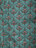 Blue Floral Embroidered Design Tussar Silk Palazzo Suit with Dupatta
