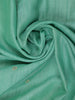 Blue Floral Embroidered Tussar Silk Saree - Diadem