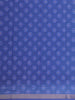 Blue Floral Printed Semi Tussar Silk Saree - Diadem