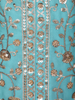 Blue Floral Sequins Embroidered Kids Georgette Palazzo Suit with Dupatta