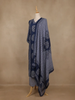 Blue Geometric Printed Cotton Salwar Suit With Dupatta