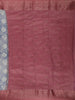 Blue Abstract Designed Chanderi Cotton Saree - Diadem