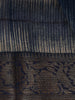 Blue Abstract Designed Chanderi Cotton Saree - Diadem