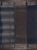 Blue Abstract Designed Chanderi Cotton Saree - Diadem