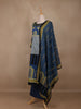 Blue Abstract Designed Salwar Suit - Diadem