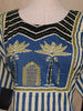Blue Abstract Designed Salwar Suit - Diadem