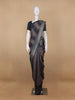 Blue Abstract Designed Semi Tussar Saree - Diadem