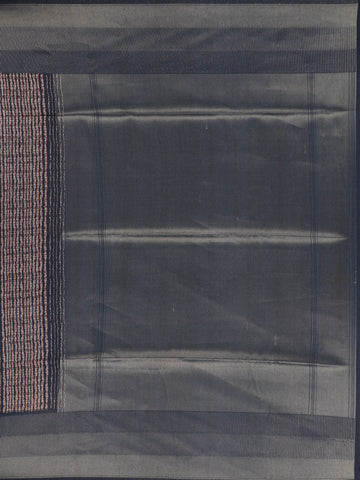 Blue Abstract Designed Semi Tussar Saree - Diadem