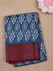 Blue Diamond Designed Fancy Cotton Saree - Diadem