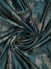 Blue Floral Designed Banarasi Silk Saree
