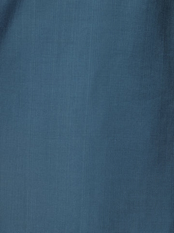 Blue Floral Designed Cotton Salwar Suit - Diadem