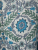 Blue Floral Designed Cotton Salwar Suit - Diadem