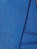 Blue Floral Designed Fancy Art Silk Saree - Diadem