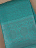 Blue Floral Designed Fancy Art Silk Saree - Diadem