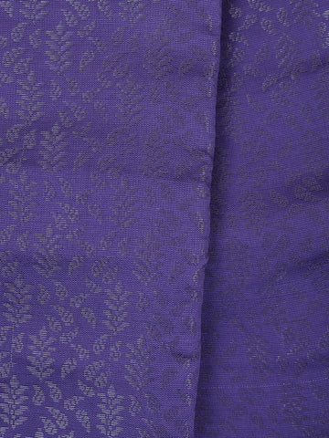 Blue Floral Designed Fancy Art Silk Saree - Diadem