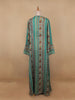 Blue Floral Designed Georgette Palazzo Salwar Suit - Diadem