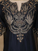 Blue Floral Designed Georgette Palazzo Salwar Suit - Diadem