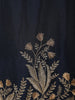 Blue Floral Designed Georgette Palazzo Salwar Suit - Diadem