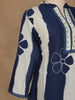Blue Floral Design Printed Cotton Salwar Suit - Diadem