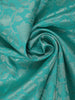 Blue Floral Woven Pure Kanchipuram Silk Saree - Diadem