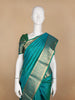 Blue Paisley Woven Silk saree - Diadem