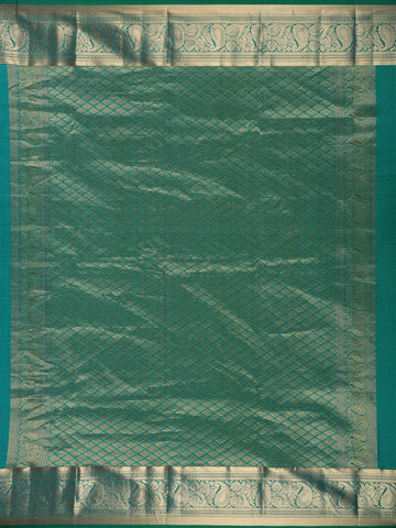 Blue Paisley Woven Silk saree - Diadem