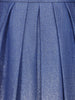 Blue Shimmer Solid And Glitter Party Wear Gown - Diadem