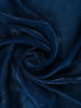 Blue Stone Embellishment Chiffon Saree - Diadem