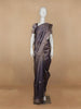 Blue Stripes Designed Organza Designer Saree