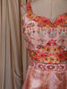 Blush Peach Floral Printed and Stone Embellished Design Tussar Silk Fancy Lehenga with Matching Dupatta