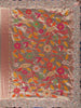 Blush Peach Peacock Woven Banarasi Silk Saree With Heavy Embroidered Border - Diadem