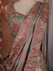 Onion Pink Floral Embroidered Design Crepe Lehenga with Designer Dupatta