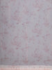 Blush Pink Floral Print Sequin Design Chiffon Saree - Diadem