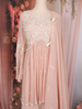 Blush Pink Floral Sequins Embroidered Georgette Palazzo Suit