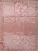 Blush Pink Floral Zari Woven Design Pure Banarasi Silk Saree with Designer Border
